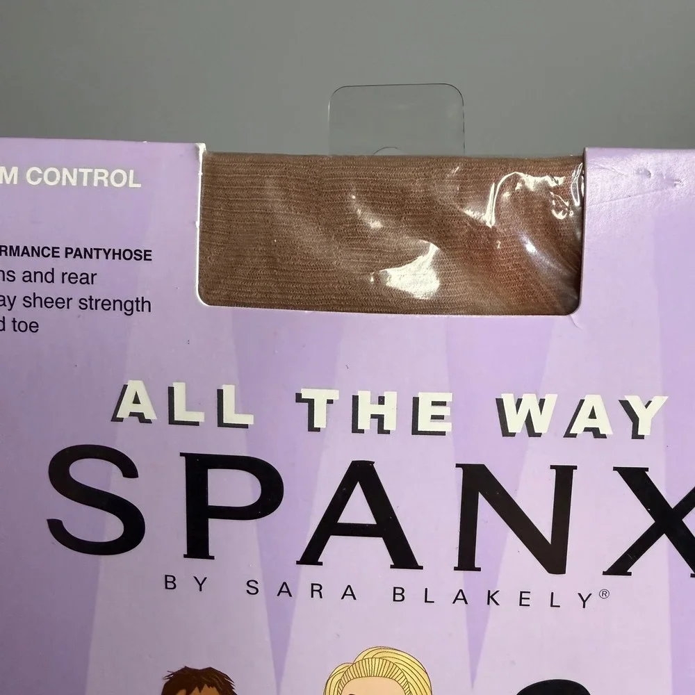 Spanx All The Way Full Length Pantyhose Nude 1 Medium Control Size F 8620 NEW
